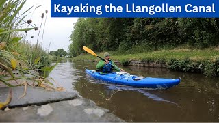 Kayaking the Llangollen Canal [upl. by Sheba]