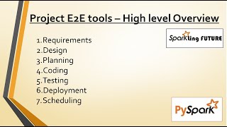 Project End to end tools – High level Overview  Apache Spark Project  Theory [upl. by Zins]