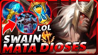 🤮¡ASÍ es la NUEVA BUILD KOREANA del REWORK de SWAIN que LO HA VUELTO ROTISIMO FREE ELO 100 [upl. by Collyer]