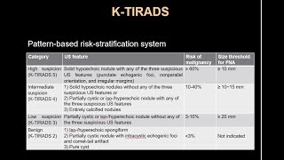 KORQuick analysis of a thyroid nodule based on the KTIRADS [upl. by Prima]