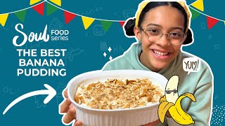 Banana Pudding from Scratch 🍌  Kids Cooking Show [upl. by Reave811]