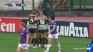 JuventusFiorentina 40  La pennellata di Grosso e il tris di Echegini  serieafemminile eBay [upl. by Rimaa317]