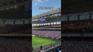 ‘SUNTEM NOI  STEAUA SUNTEM NOI’ shorts youtubeshorts reels ultras steaua subscribe share [upl. by Derfnam692]