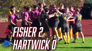 20241019 Fisher Soccer vs Hartwick [upl. by Graff420]