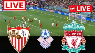 Liverpool vs Sevilla Fc Live Football  Club Friendly Football Match 2024  gameplay pes21 [upl. by Mortimer]