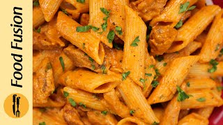 Pasta with Roasted Tomato Cream Sauce Recipe By Food Fusion [upl. by Nangatrad600]