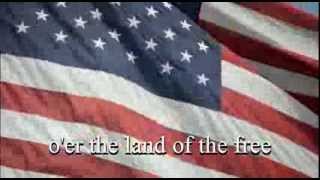 Star Spangled Banner 1st 2 Verses wlyrics in videoTempleton Thompson amp Sam Gay [upl. by Lerual]