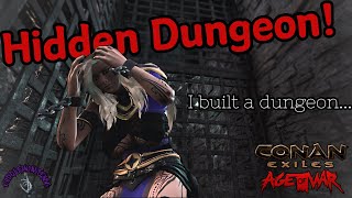 Spooky Dungeon build  Conan Exiles  No Mods [upl. by Ybrik]