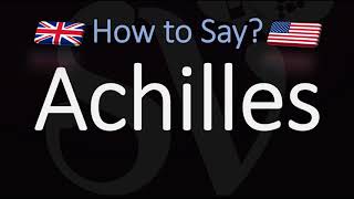 How to Pronounce Achilles CORRECTLY Meaning amp Pronunciation [upl. by Verina]