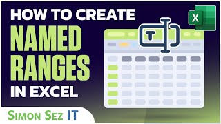 How to Create Named Ranges in Excel [upl. by Varipapa]