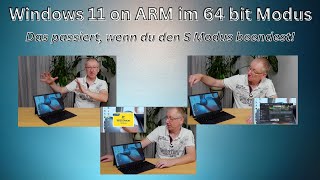 Windows 11 on ARM  Das passiert wenn du den S Modus beendest [upl. by Tiana]