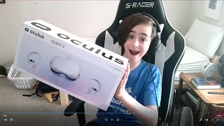 Unboxing and Setup of the oculus Quest 2 [upl. by Nnayram]