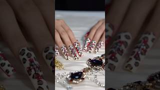 H269 Athalia handmade square nails Lovful LovfulNails PressOnNails [upl. by Igal]