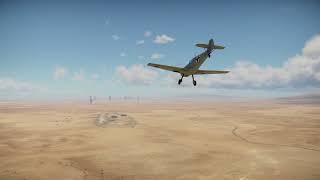 Tunisia where aces are born  Bf109E1  War Thunder Sim Battle [upl. by Ididn729]