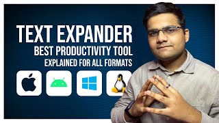 Text Expanders Best Productivity Tool and The Ultimate Time Saver Android IOS Windows Linux [upl. by Knowlton]