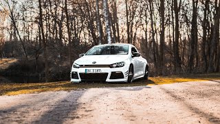 Bagged Volkswagen Scirocco on Wheelworld rims Airride  Cinematic Car Video 4K [upl. by Megdal]