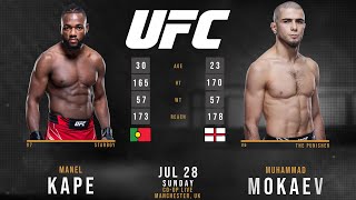 MUHAMMAD MOKAEV vs MANEL KAPE Full Fight UFC 304 [upl. by Eserahc699]