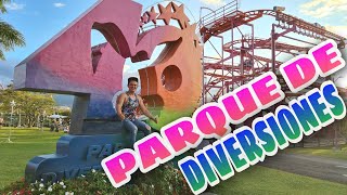 PARQUE DE DIVERSIONES lleno de filas y emociones [upl. by Eremahs]