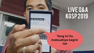 Global Korea ScholarshipGKSKGSP Graduate 2019 sudah di buka  Live QampA KGSPG 2019 [upl. by Acirdna]