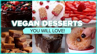 The Best Vegan Desserts You Can Make [upl. by Hoxsie]