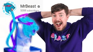 I Surprised MrBeast With Custom 50 Million Playbutton [upl. by Cosmo10]