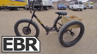 EBikeKit ETrike Kit Video Review  Electric Sun Bicycles Fat Trike Conversion [upl. by Skillern]