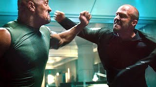 Jason statham vs the fight scenes furious 7fight scenes Jason vs rock [upl. by Shah773]