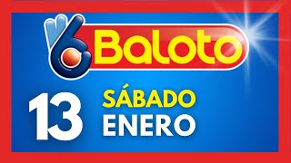 Resultados del BALOTO REVANCHA del sabado 13 de ENERO de 2024 💫✅💰 [upl. by Daffie]