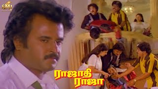 Rajadhi Raja Movie Scene  Super Hit Action Movie  Rajinikanth  Vijayakumar  Radha  SMJ [upl. by Whittemore]