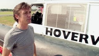 Richard Hammond on the Hovervan  Behind the scenes  Top Gear [upl. by Enirrok]