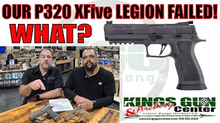 OUR P320 XFive LEGION FAILED [upl. by Rici182]