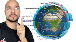 Circulação geral da atmosfera e furacões tornados e tufões aula completa  Ricardo Marcílio [upl. by Nodle252]