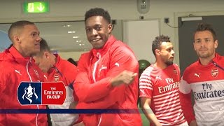 Reading 12 Arsenal Exclusive Tunnel Cam FA Cup 2015  Inside Access [upl. by Sanyu]