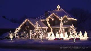 Best Christmas Lights Display HDflv [upl. by Htebaile]