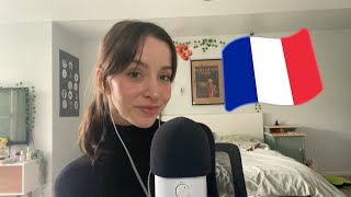 ASMR French whisper ramble 🇫🇷 [upl. by Rockie]