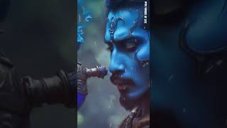 Why Shiva Is Blue Unveil How This Happened lordshiva shiva sadhguru [upl. by Launcelot]