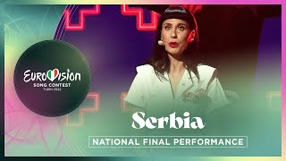 Konstrakta  In Corpore Sano  Serbia 🇷🇸  National Final Performance  Eurovision 2022 [upl. by Sayers]