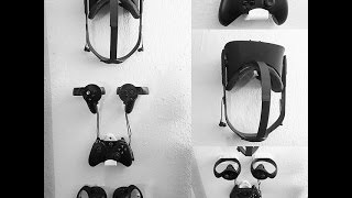 Oculus Touch 3D Printed Vertical Hanging Skeleton Holders ProVRGear [upl. by Egreog485]