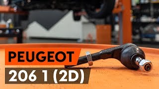 Hoe een stuurkogel vervangen op een PEUGEOT 206 1 2D AUTODOCTUTORIAL [upl. by Gnuhc257]