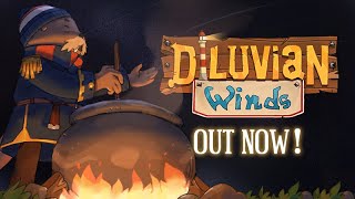 DILUVIAN WINDS  Full Release Trailer  Cozy City Builder [upl. by Allayne]