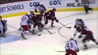 Boyd Gordon goal Columbus Bluejackets vs Phoenix Coyotes 4312 NHL Hockey [upl. by Lunetta]