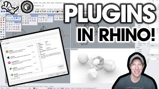 How to Download and Install PLUGINS in Rhino Step by Step Tutorial [upl. by Suellen289]