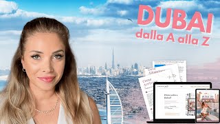 DUBAI 🇦🇪 GUIDA COMPLETA TUTTO quello che devi sapere [upl. by Asiak769]