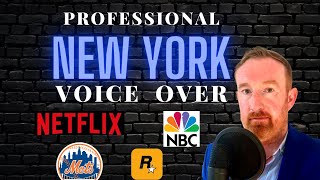 NEW YORK ACCENT VOICE OVER REEL [upl. by Kay]