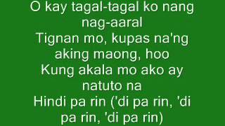 APO HIKING SOCIETY  Blue Jeans Lyrics [upl. by Eelarak]