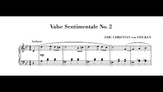 Valse Sentimentale No 2 revised edition by Eric Christian [upl. by Nyleaj]