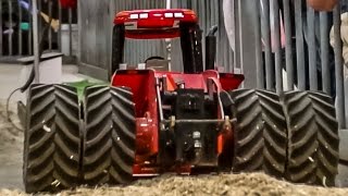 RC tractor ACTION in 116 scale spotted at the Miniaturenbeurs Zwolle [upl. by Oiralih23]