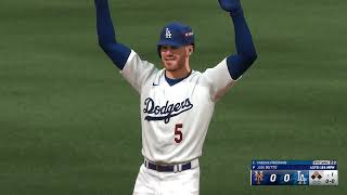 MLB The Show 24  NL Championship Series New York Mets vs Los Angeles Dodgers Game 1 [upl. by Adrianne]