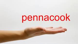 How to Pronounce pennacook  American English [upl. by Ennovy]