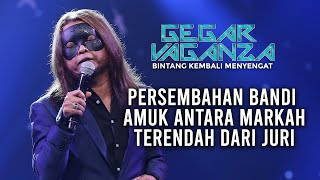 Gegar Vaganza 8  Bandi Amuk  Purnama  Minggu 5 [upl. by Htepsle]